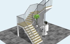 Loft Staircase Design Idea