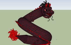 Traditional Japanese Dragon