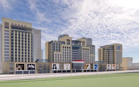 Modern Commercial Plaza Design