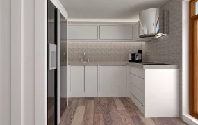 Small White Kitchen