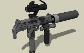 Uzi 9mm Submachine Gun