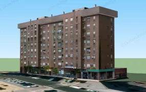 Old Multi Family Apartment Building