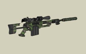Camo Anti Material Rifle