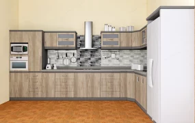Brown Kitchen Cabinets
