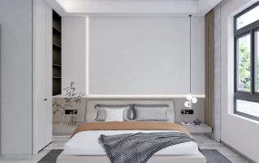 Neutral Guest Bedroom