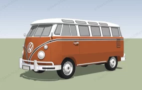 Vintage Volkswagen Minibus