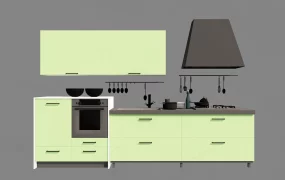 Light Green Kitchen Cabinets
