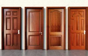 4 Wooden Bedroom Doors