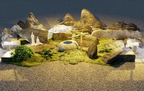 Zen Rock Garden Design