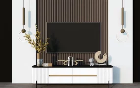 Minimalist TV Wall Design