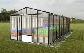 Backyard Greenhouse For Vegetables