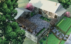 Ancient Country Stone House