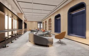 Modern Office Lounge Design