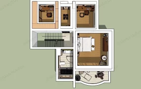 1 Bedroom Apartment Plan