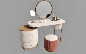 Aesthetic Makeup Vanity