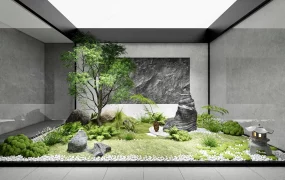 Indoor Zen Garden Landscape Design
