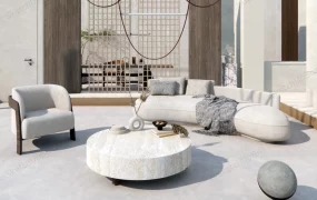 Zen Style Living Room Design