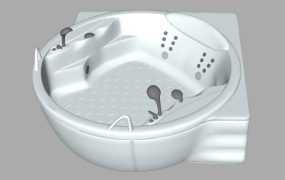 Jacuzzi Corner Bathtub