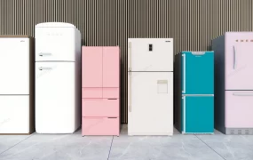 Colorful Retro Refrigerators