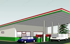 Country Style Gas Station