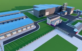 Modern Industrial Commercial Buildings