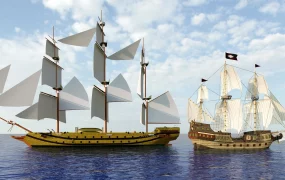 Old Sailing Warships