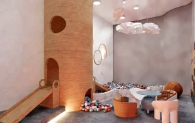 Indoor Ball Pit With Slide