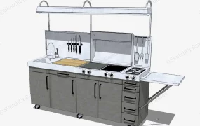 Movable Portable Outdoor Kitchen