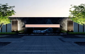 Large Waterfall Wall Fountain Design