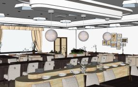 Cafeteria Interior Design Idea