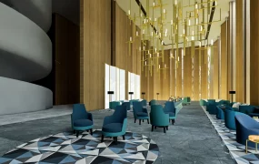 Hotel Lobby Lounge Area