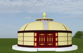 Traditional Mongolian Yurt
