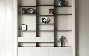 Modern Wall Mounted Bookcase