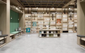 Bookstore Interior Design