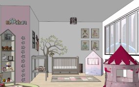 Baby Girl Nursery Idea