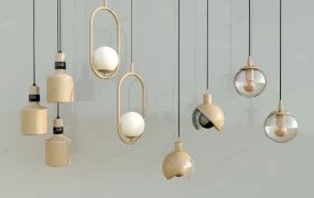 Hanging Glass Pendant Lights