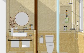 Rectangle Bathroom Design