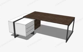 L Shaped Office Desk With Storage