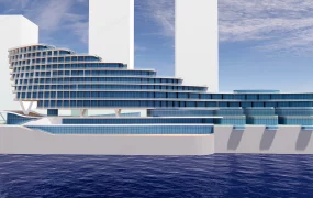 Riverside Resort Hotel Architecture Concept