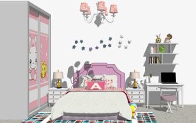 Pink and White Girl Room Ideas