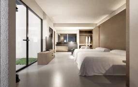 Wabi Sabi Hotel Room Design