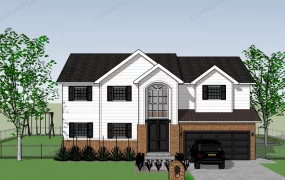 2 Story Pool House Design