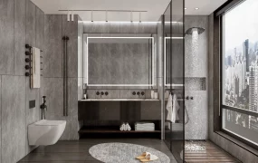 Modern Grey Bathroom
