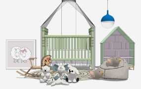 Light Green Baby Girl Nursery Ideas
