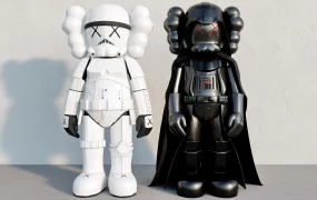 Kaws Star Wars Figures