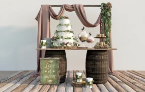 Wedding Reception Cake Decorations