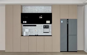 Modern Tall Dining Room Cabinet