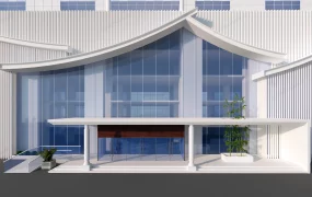 Modern Hotel Storefront