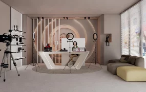 Cosmetic Live Streaming Studio