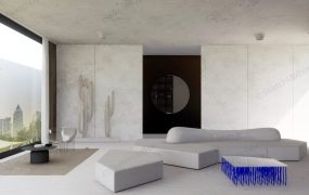 Postmodern Living Room Idea
